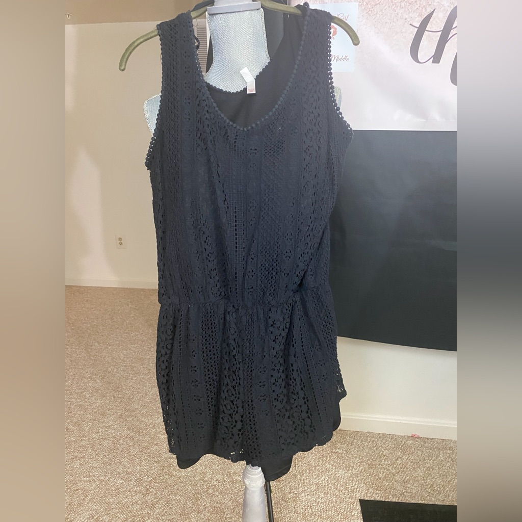 Previously Loved Black Romper